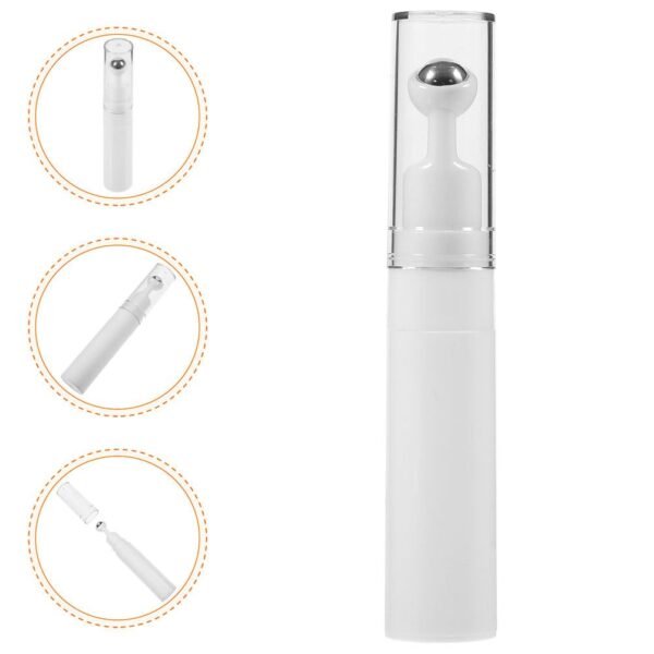 Refillable Vacuum Roller Ball Bottle – Empty Eye Cream & Serum Applicator