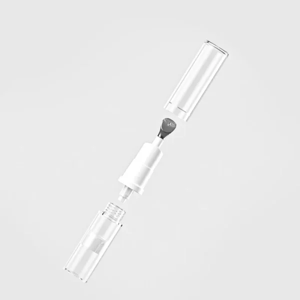 Refillable Airless Eye Cream Bottle – Cooling Metal Tip Skincare Dispenser