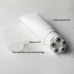 Refillable Metal Roller Ball Skincare Applicator – Empty Skincare Massage Tube