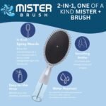 Moistry™ The Ultimate 2-in-1 Styling Brush & Hair Mister